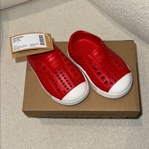 Native Kids Jefferson Red Shoes
